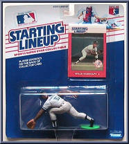 Willie Randolph (Yankees) from Starting Lineup - Baseball - 1988 Series manufactured by Kenner [Front]
