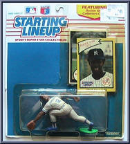 Willie Randolph (Dodgers) from Starting Lineup - Baseball - 1990 Series manufactured by Kenner [Front]
