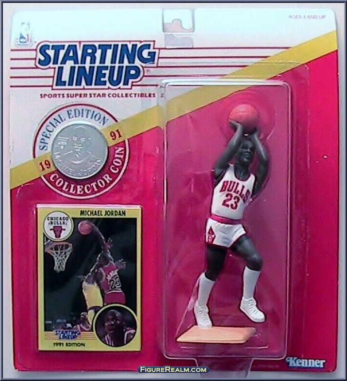 1991 Kenner Starting Lineup NBA Carded Sports Figure