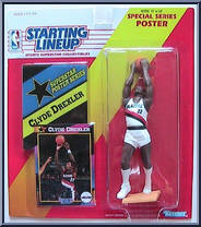 Clyde Drexler from Starting Lineup - Basketball - 1992 Series manufactured by Kenner [Front]