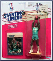 Dell Curry from Starting Lineup - Basketball - 1989 Series manufactured by Kenner [Front]