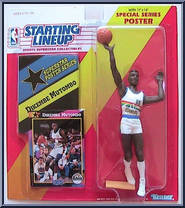 Dikembe Mutumbo from Starting Lineup - Basketball - 1992 Series manufactured by Kenner [Front]