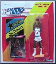 Joe Dumars from Starting Lineup - Basketball - 1992 Series manufactured by Kenner [Front]