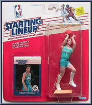 Kelly Tripucka from Starting Lineup - Basketball - 1989 Series manufactured by Kenner [Front]