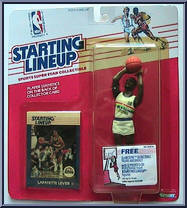 Lafayette Lever from Starting Lineup - Basketball - 1988 Series manufactured by Kenner [Front]