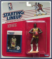 Magic Johnson from Starting Lineup - Basketball - 1988 Series manufactured by Kenner [Front]