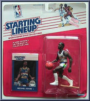 Michael Adams from Starting Lineup - Basketball - 1988 Series manufactured by Kenner [Front]