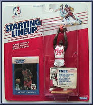 Michael Jordan from Starting Lineup - Basketball - 1988 Series manufactured by Kenner [Front]