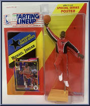 Michael Jordan from Starting Lineup - Basketball - 1992 Series manufactured by Kenner [Front]