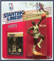 Moses Malone from Starting Lineup - Basketball - 1988 Series manufactured by Kenner [Front]