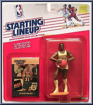 Reggie Miller from Starting Lineup - Basketball - 1988 Series manufactured by Kenner [Front]