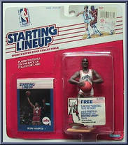 Ron Harper from Starting Lineup - Basketball - 1988 Series manufactured by Kenner [Front]