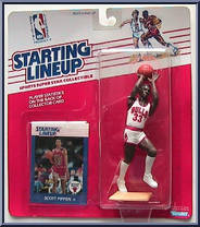 Scott Pippen from Starting Lineup - Basketball - 1988 Series manufactured by Kenner [Front]