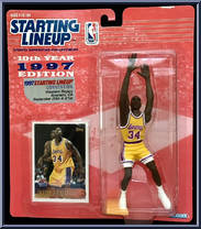 Shaquille O'Neal (Convention) from Starting Lineup - Basketball - 1997 Series manufactured by Kenner [Front]