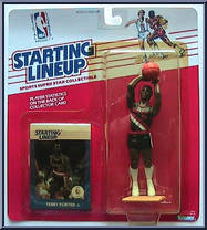 Terry Porter from Starting Lineup - Basketball - 1988 Series manufactured by Kenner [Front]
