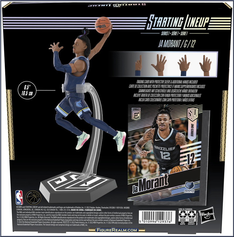 Ja Morant - Starting Lineup - Basketball - Basic Series - Hasbro Action