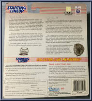 Warren Spahn from Starting Lineup - Cooperstown Collection - 1998 Series manufactured by Kenner [Back]