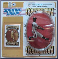 Willie Mays from Starting Lineup - Cooperstown Collection - 1994 Series manufactured by Kenner [Front]