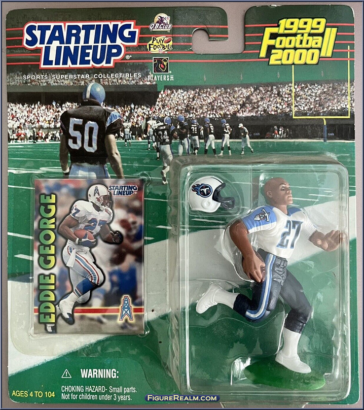 Eddie (Titans) Starting Lineup Football 1999 Series