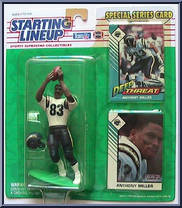 Anthony Miller from Starting Lineup - Football - 1993 Series manufactured by Kenner [Front]