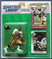 Barry Foster from Starting Lineup - Football - 1993 Series manufactured by Kenner [Front]