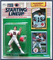 Bernie Kosar from Starting Lineup - Football - 1990 Series manufactured by Kenner [Front]