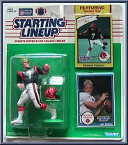 Boomer Esiason from Starting Lineup - Football - 1990 Series manufactured by Kenner [Front]