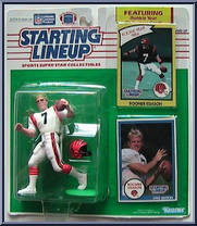 Boomer Esiason from Starting Lineup - Football - 1990 Series manufactured by Kenner [Front]
