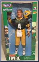 Brett Favre from Starting Lineup - Football - 12" Scale - 1998 manufactured by Kenner [Front]