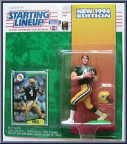 Brett Favre from Starting Lineup - Football - 1994 Series manufactured by Kenner [Front]