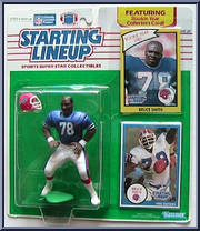 Bruce Smith from Starting Lineup - Football - 1990 Series manufactured by Kenner [Front]