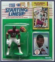 Charles Mann from Starting Lineup - Football - 1990 Series manufactured by Kenner [Front]