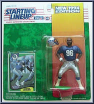 Cortez Kennedy from Starting Lineup - Football - 1994 Series manufactured by Kenner [Front]