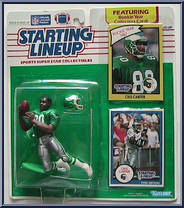 Cris Carter from Starting Lineup - Football - 1990 Series manufactured by Kenner [Front]