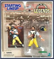 Dan Fouts from Starting Lineup - Football - Hall of Fame Legends - 1999 manufactured by Kenner [Front]