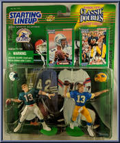 Dan Marino / Dan Marino from Starting Lineup - Football - Classic Doubles - 1998 manufactured by Kenner [Front]