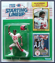 Deion Sanders from Starting Lineup - Football - 1990 Series manufactured by Kenner [Front]