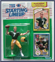 Don Majkowski from Starting Lineup - Football - 1990 Series manufactured by Kenner [Front]