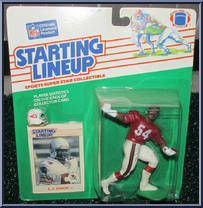 EJ Junior from Starting Lineup - Football - 1988 Series manufactured by Kenner [Front]