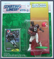Eric Metcalf from Starting Lineup - Football - 1994 Series manufactured by Kenner [Front]