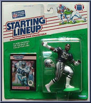 Eugene Lockhart from Starting Lineup - Football - 1989 Series manufactured by Kenner [Front]