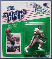 Gerald Riggs from Starting Lineup - Football - 1988 Series manufactured by Kenner [Front]