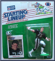 Howie Long from Starting Lineup - Football - 1988 Series manufactured by Kenner [Front]