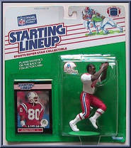 Irving Fryar from Starting Lineup - Football - 1989 Series manufactured by Kenner [Front]