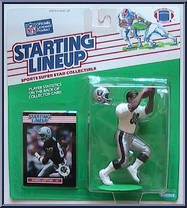James Lofton from Starting Lineup - Football - 1989 Series manufactured by Kenner [Front]
