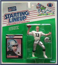 Jay Schroeder from Starting Lineup - Football - 1989 Series manufactured by Kenner [Front]