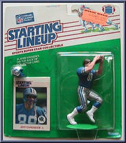 Jeff Chadwick from Starting Lineup - Football - 1988 Series manufactured by Kenner [Front]