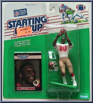 Jerry Rice from Starting Lineup - Football - 1989 Series manufactured by Kenner [Front]