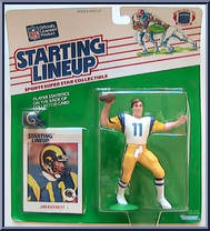 Jim Everett from Starting Lineup - Football - 1988 Series manufactured by Kenner [Front]
