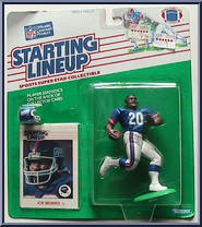 Joe Morris from Starting Lineup - Football - 1988 Series manufactured by Kenner [Front]